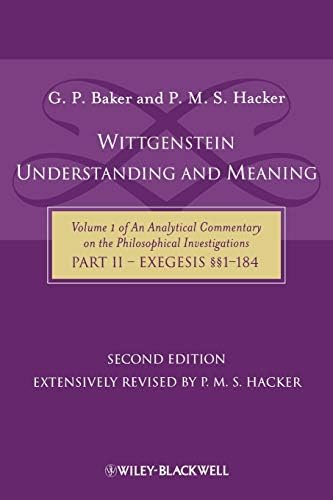Wittgenstein: Meaning and Mind, Volume 3 of an Analytical
