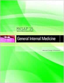 Mksap 15 General Internal Medicine 9781934465363