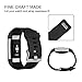 Fitbit Charge 2 Bands, AK Classic Edition Adjustable Comfortable Replacement Wristbands for Fitbit Charge 2 Heart Rate [No Tracker] (Black, Small)