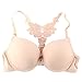 Edal Women Multi Color Smooth Bras Front Closure Lace Racerback Push Up Bra