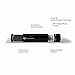 Portable Charger Stalion Saver C3 Power Bank External Battery for Apple iPhone 6s 7 Plus Samsung Galaxy S7 S6 Edge+ Smartphones (3200mAh Jet Black)