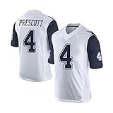 Dak Men Prescott Dallas #4 Cowboys Jersey Men Personal Name Number Color Rush White