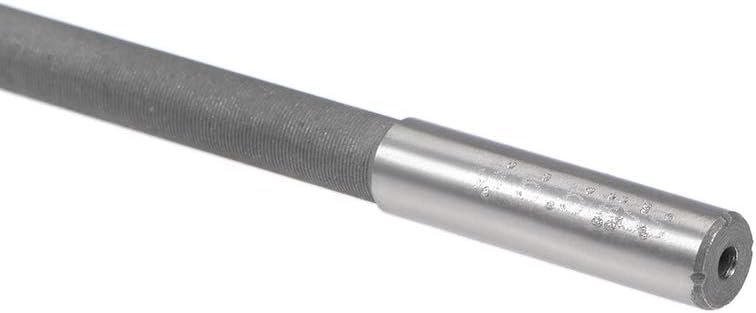 sourcing map Chucking Reamer 5.5mm, H8 HSS Lathe Machine Reamer 6 Straight Flutes, Round Shank Milling Cutting Tool - Image 5
