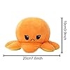 Weilisi-Reversible-Octopus-Plush-ToyOctopus-Reversible-PlushieDouble-Sided-Flip-Mood-Octopus-for-KidsGirlsBoysFriends-orange Weilisi Reversible Octopus Plush Soft Toy 20 cm,Octopus Reversible Plushie,Double Sided Flip Mood Octopus Gift for Kids…