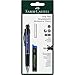 Faber-Castell Mechanical Pencil 0.7mm, Grip Plus B Set, (1x Pencil, 12 Refill Leads 2B, 1x Eraser)