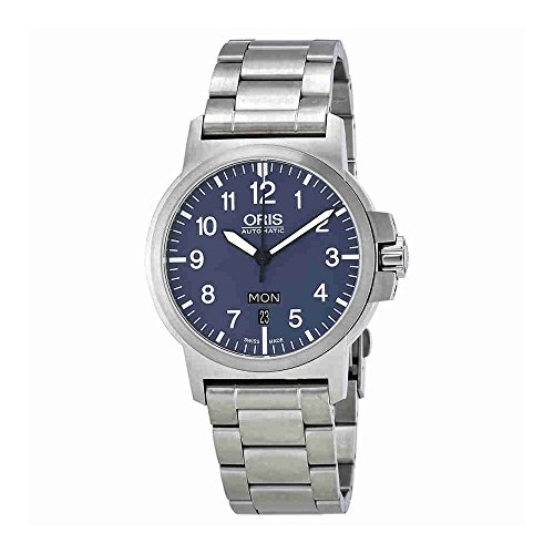 Oris BC3 73576414165MB Reloj de hombre con fecha y esfera azul