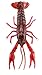 Savage Gear 3D Craw Fish Iodine Scent Floating Fishing Lure, 3-Inch/1/5-Ounce, Red