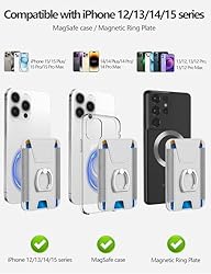 for Magsafe Wallet with Grip, 6-Card