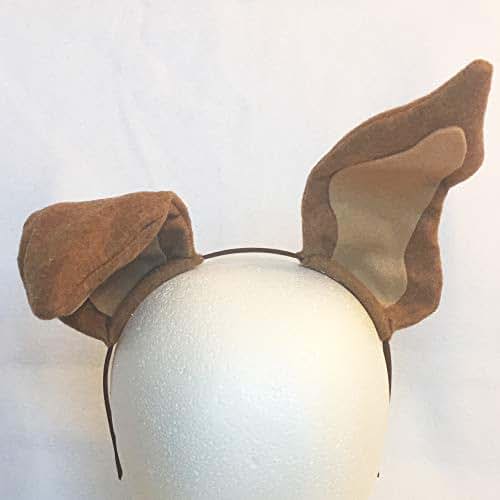 Custom Pose able dog ears and tail Dog ears dog costume dog
