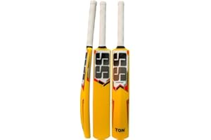 SS TON Junior Cricket Plastic bat Made of Strong PVC with Rubber Grip on Handle for Kids Age 4-8 Yrs