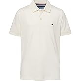 Tommy Hilfiger Boy's Stretch Ivy Polo (Toddler/Little Kids) White 5 Little Kid
