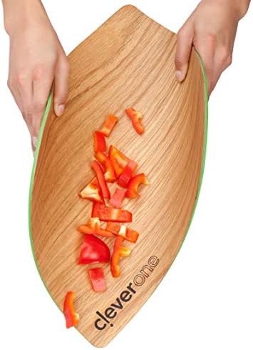 woodNflex flexible wood and silicone cutting board made of oak