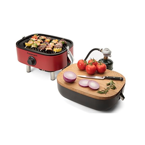 Cuisinart-CGG-750-Portable-Venture-Gas-Grill-Red