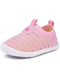 Baby Shoes Boy Girl Infant Sneakers Flyknit Non-Slip First Walkers 6 9 12 18 24 Months Pink