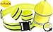 Mr Visibility Reflective Safety Gear Set | Reflector Bands + Reflective Belt + Hi Vis Baseball Cap | Made of Silver Tape High Visibility for Running Gear, Walking, Biking | Adjustable & Lightweight