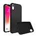 RhinoShield Case Compatible with [iPhone XR] | SolidSuit - Shock Absorbent Slim Design Protective Cover with Premium Matte Finish 3.5M / 11ft Drop Protection - Carbon Fiber