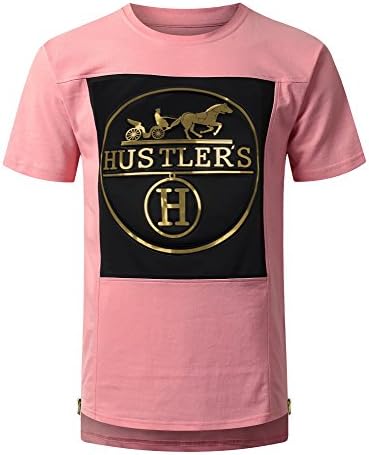 Mens Hipster Hip-Hop Premium Tees - Stylish Longline Fashion Jersey T-Shirt Cartel