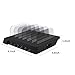 USB Charging Station, Charging Dock Organizer for Multiple Devices 6-Port 10.2A USB Charger Station Cell Phone Docking Station Desktop Charging Stand for iPhone iPad Android Tablets (black 6 usb)