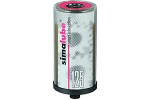 Simalube 125 Automatic Single Point Lubricator, Multipurpose Grease, Single Unit, Reusable