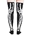 Glow in the Dark Thigh High Skeleton Socks