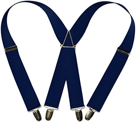 KASAJIMA Suspenders, Made in Japan, 1.6 inches (40 mm), Long Size (Total Length 47.2 inches (120 cm), Adjustable, Unisex, Wide Type