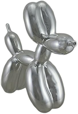 Zeckos 10 In Silver Metallic Finish Balloon Dog Animal Art Sculpture Buy Online At Best Price In Uae Amazon Ae