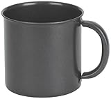 Stansport Steel Mug 14-Ounce Black Granite New