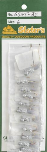 Slater Original Jigs Fishing Equipment, Grey/Silver