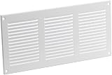 Europlast 300x150mm White Metal Air Vent Grille with Insect Mesh view 7