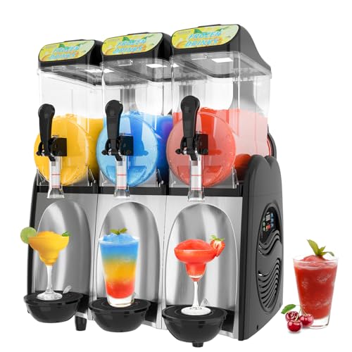 GSEICE Commercial Slushy Machine 9.6 Gallons Frozen Margarita Machine ...