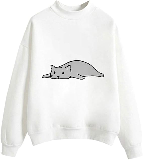 amazon white sweatshirt
