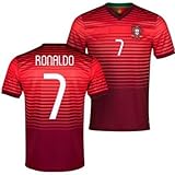 Portugal Ronaldo #7 Home Kids Soccer Jersey Youth All Sizes Ages