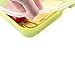 3 components Portion Weight Loss Control Container For Lunch Box Meals Prep fruit snacks kit- pack of 20 Airtight Also Kitchen Divided Storage Snack Port Bentos for Deli Health Tiffin