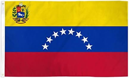 TrendyLuz FlagsVenezuela Venezuelan National Banner Flag 3x5 Feet