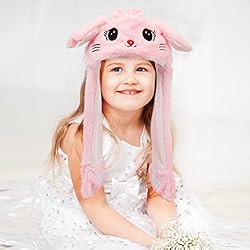 Hopearl Kitty Hat with Ears Moving Jumping Pop Up