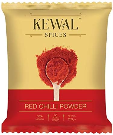 Kewal Red Chilli Powder Pouch, 200g