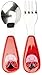 Skip Hop Toddler Utensils, Fork and Spoon Set,Ladybug