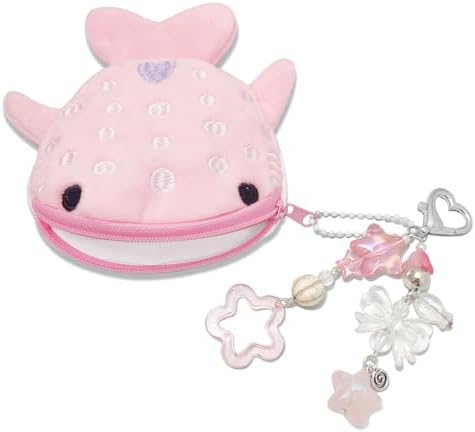 Kawaii Coin Bag, Soft Animals Coin Purse with Zipper, Cute Anime