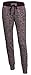 Women's Elastic Drawstring Waist Casual Marled Jogger Lounge Pants