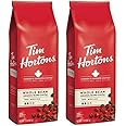 Tim Hortons Whole Bean Original, Medium Roast Coffee, Made with 100% Arabica Beans, 32 Ounce Bag (Pack of 2)