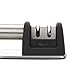 MERCIER KITCHEN Manual Knife Sharpener Set, Professional 2 Stage Tungsten Steel and Ceramic Sharpening Rods System