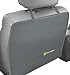 TIKE SMART Luxury Clean-Edge Kick Mat - Seat Back Protector and Seat Cover with Invisible Strap and Stiff Edging (1 Mat)