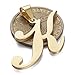 Besteel Womens Mother and Daughter Stainless Steel Alphabet Name Initial Letters Pendant Necklace Letter K