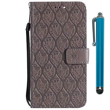 Handy schützen, Hülle Für Samsung Galaxy J6 / J4 Geldbeutel/Kreditkartenfächer / mit Halterung Ganzkörper-Gehäuse Blume Hart 