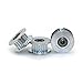 BIQU GT2 20Teeth 3mm Bore Aluminum Timing Belt Idler Pulley for 3D Printer 6mm Width Timing Belt (Pack of 5pcs)