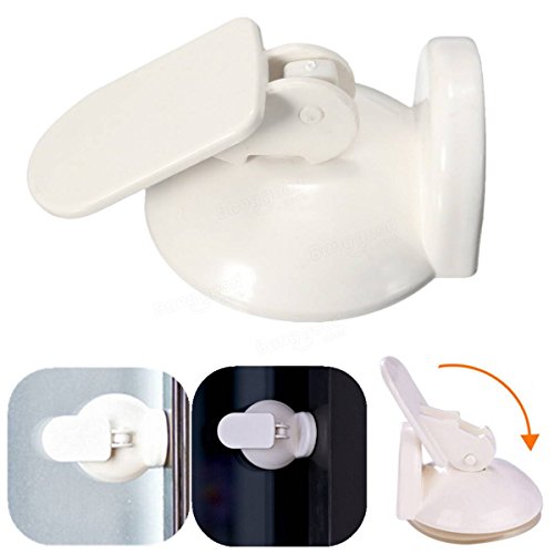 Bazaar Baby Kids Security Sliding Door Window Clip Stopper Catch Push Pull Locking Child Safety Protection Restrictor