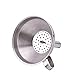 HOXHA Stainless Steel Funnel with Detachable Strainer/Filter for Cooking Essential Oils and Flask-Filling, Multipurpose Kitchen Funnel for Transferring of Liquid, Fluid, Dry Ingredients and Powder