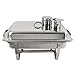 ZENY Pack of 2 Chafing Dish Buffet Set, 8 Quart Stainless Steel Buffet Servers and Warmers for Party Catering, Complete Chafer Set with Water Pan, Chafing Fuel Holder