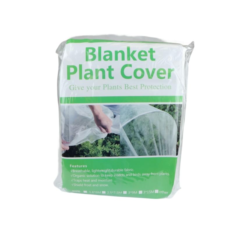 Laurel & Mason Garden Frost Blanket Plant Cover - 2 x 5m - Breathable, Lightweight, Frost Protection for Plants