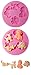 FOUR-C Silicone Cupcake Molds Puppy Dog Fondant Moulds Color Pink